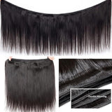 Clearance Hair Weft Bundles Natural Color Brazilian Silky Straight Human Hair 3 Bunches