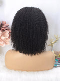 Clearance Headband Wig Afro Kinky Curly Human Hair Wigs Natural Color