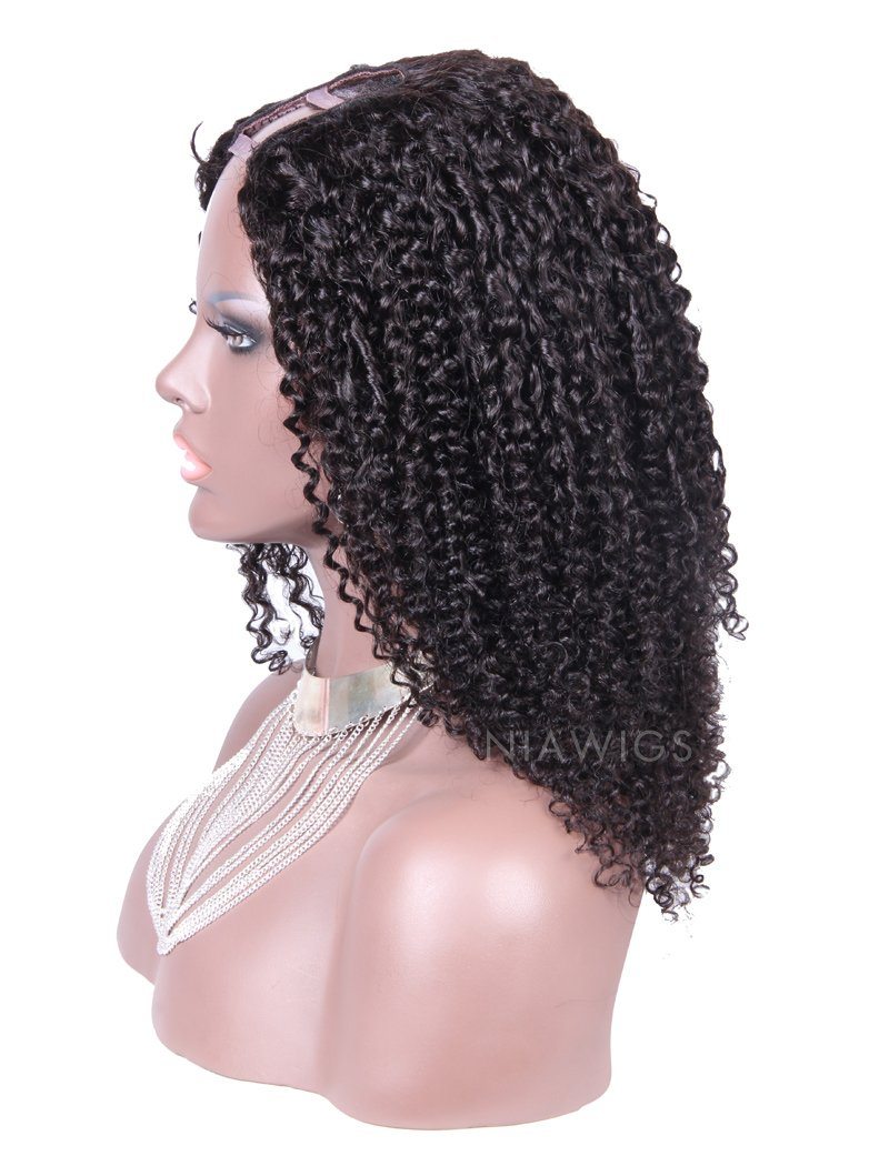 Tight Curly U-Part Wig / 20 / Chocolate Brown (3)